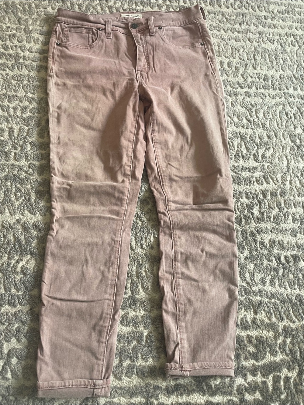 Madewell Slim Jeans in Dusty Rose